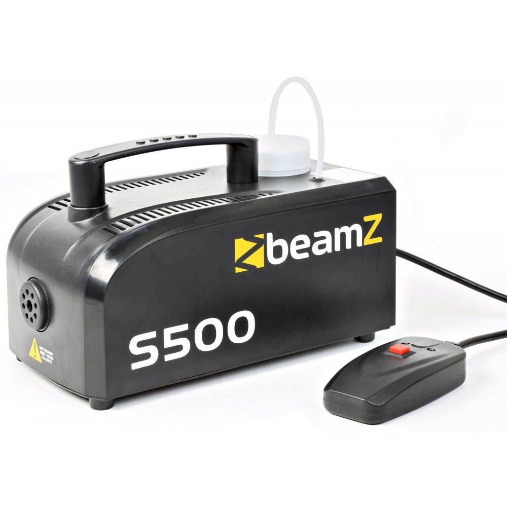 Zestaw: Wytwornica dymu S500 500W+ płyn do dymu 5L BeamZ